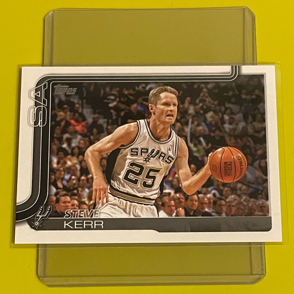 Steve Kerr #267 2025-26 Topps Basketball Trading Card